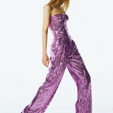 PANTALON MIA EN ROSE CERISE