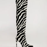 BOTTES ILKYAZ EN PONEY ZÈBRE
