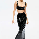 TOP MONIQUE IN PIGALLE NERO