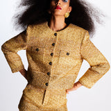 VESTE LOULOU EN L'ÉPI D'OR