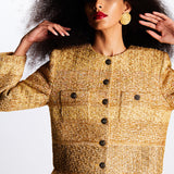 VESTE LOULOU EN L'ÉPI D'OR