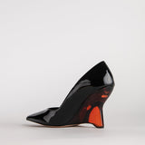 KALI PUMP IN BLACK PATENT