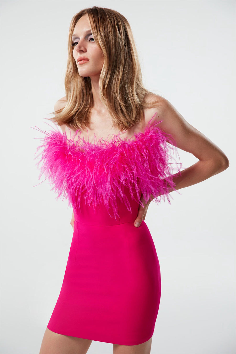CYNTHIA IN HOT PINK THE NEW ARRIVALS - ILKYAZ OZEL CYNTHIA IN HOT PINK THE NEW ARRIVALS - ILKYAZ OZEL