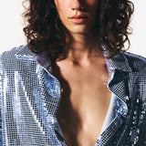 CAMICIA COLETTE BLU GHIACCIO