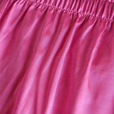 PANTALON GILDA EN SOIE ROSE