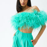 MIA PANTS IN POMME VERTE
