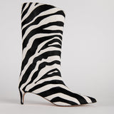 JACE BOOTS IN ZEBRA PONY