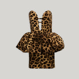 LIA PEPLUM MINI IN SAUVAGE