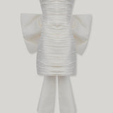 LINA DRESS IN PEARL DROP