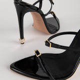 JAJA IN BLACK PATENT