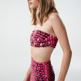 SIRENA SKIRT IN PACHA ROSA