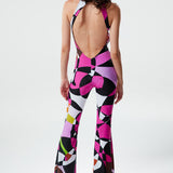 IGGY JUMPSUIT IN PSYCHEDELIC PINK