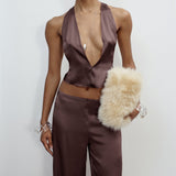 LAVA PANTS IN CACAO NOIR