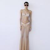 SOLENNE SKIRT IN SUNSKIN