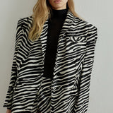 BLAZER 00 IN ZEBRA JASPER