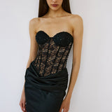 PAMELA MAXI IN OBSIDIENNE