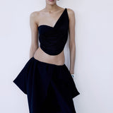 FOLD TOP IN DARK SIDE