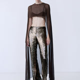 LENNY PANTS IN SALTED UMBER