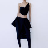 FOLD SKIRT IN CHEZ CASTEL