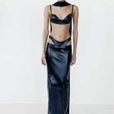 SOLENNE BRA IN LUNAR ECLIPSE