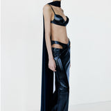 SOLENNE BRA IN LUNAR ECLIPSE