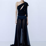 VIVI DRESS IN BLACK MAGIC