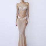 SOLENNE SKIRT IN SUNSKIN