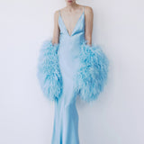 KITTY JACKET IN BLEU ROI