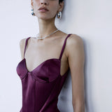 YASMEEN MAXI IN BLOOD MOON