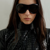 CATROUX MINI DRESS IN LUNAR ECLIPSE