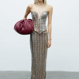 KISMET CORSET IN SERPENTINE DAZE