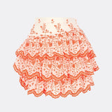 ISABEL SKIRT IN BITE THE TANGERINE