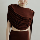 ZADA SKIRT IN MYRRHE MYSTÈRE