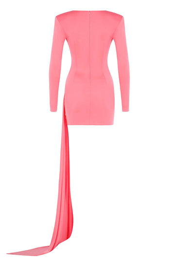open lace back dress AZURE IN PINK ODYSSEY – THE NEW ARRIVALS