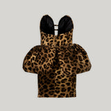 LIA PEPLUM MINI IN SAUVAGE