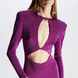 DALIDA MAXI IN ORCHID SURREALIST