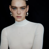 GONNA CAMILLE IN MUSTANG BIANCO