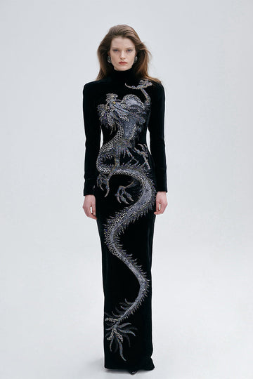 CATROUX DRESS IN IMPÉRIAL DRAGON – THE NEW ARRIVALS