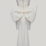 LINA DRESS IN PEARL DROP