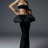 GALINA SKIRT IN OBSIDIAN BLACK