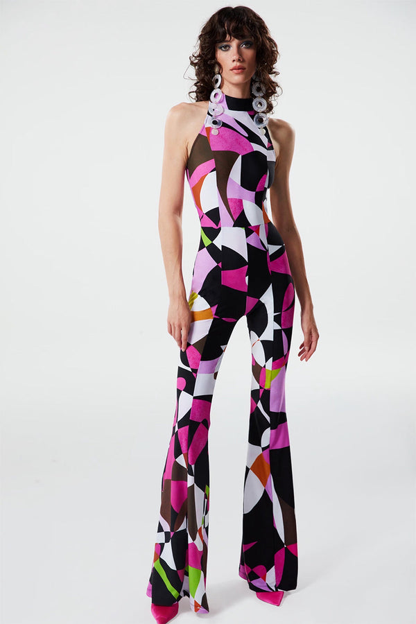 Iggy Jumpsuit in Psychedelic Pink
