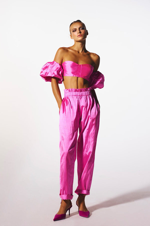 Look #75 Gilda Pants in Hot Pink