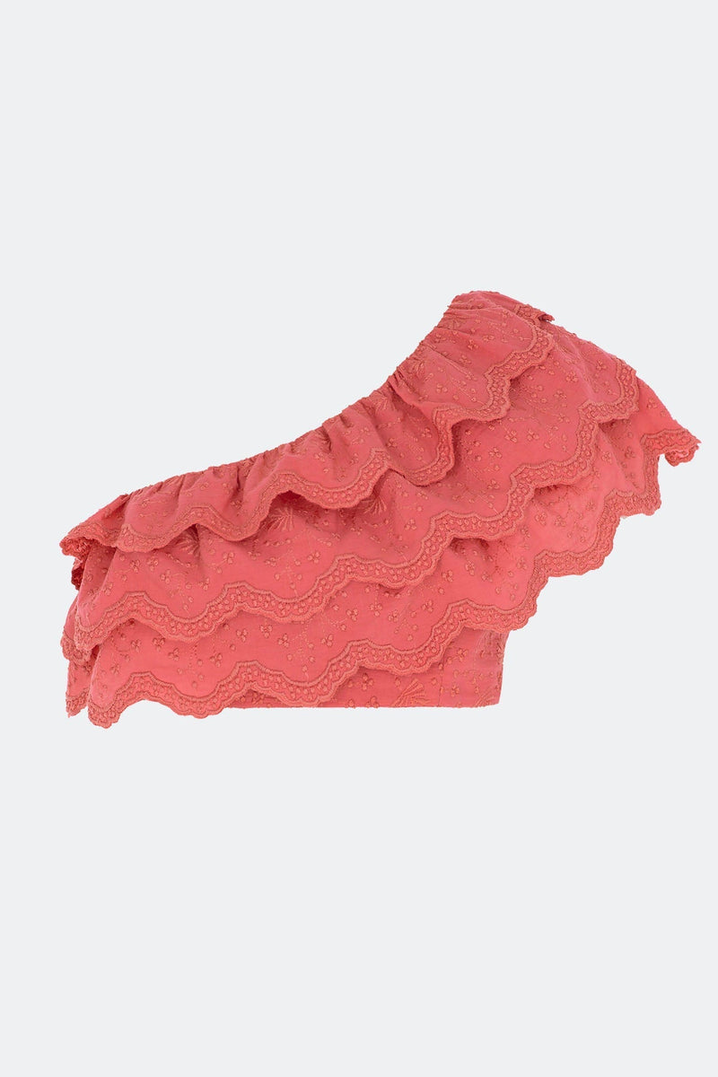 Isabel Skirt in Sunkiss Coral
