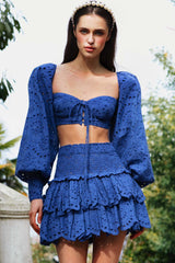 Tina Skirt in Blue Valentine